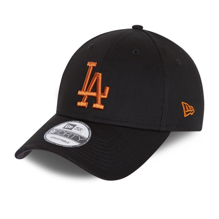 Gorras New Era 9forty Negros - LA Dodgers Essential 16037QUWH